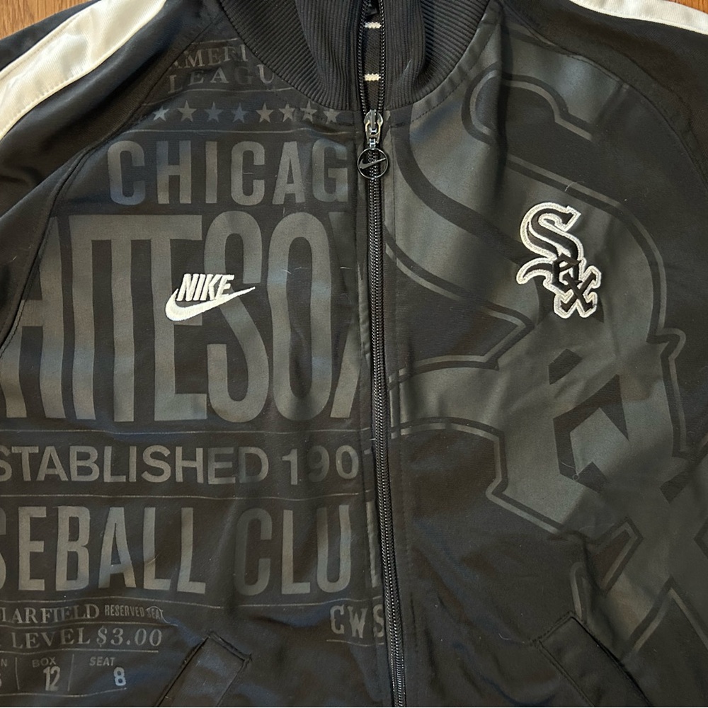 Chicago White Sox Nike AOP Track Jacket Size Medium - Picture 2 of 3